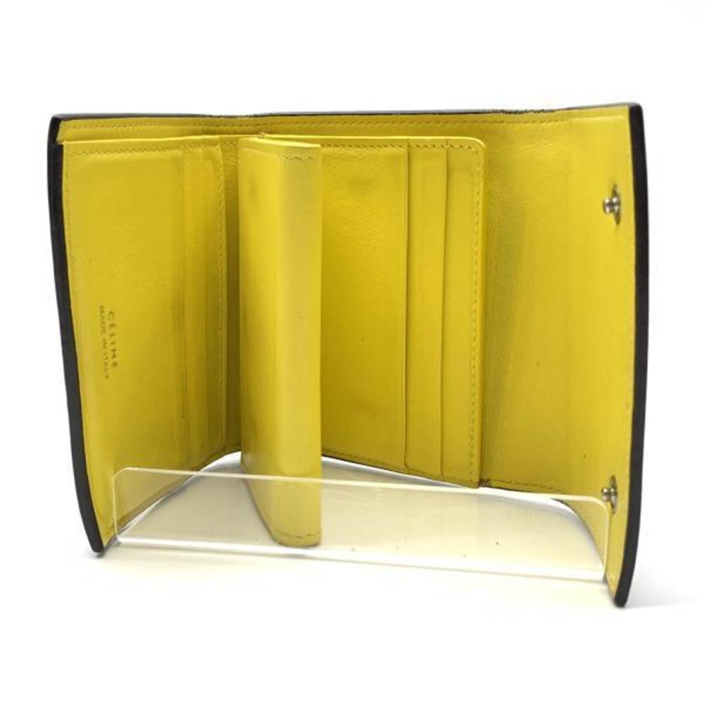 Celine Bicolor Leather Multi-Function Compact Wal… - image 5